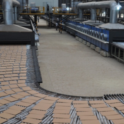 海外工程顺利出砖，客户给予高度评价