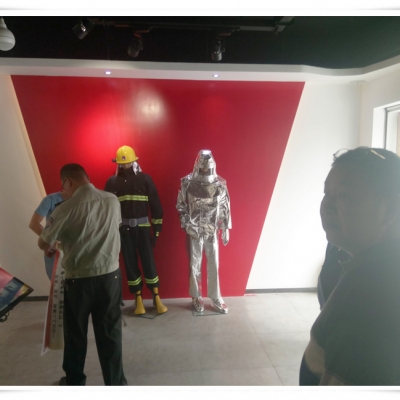 我司参加消防体验馆开馆活动