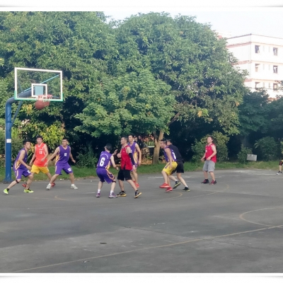 友谊第一，比赛第二-------我司与丹灶机关篮球队进行了交流比赛