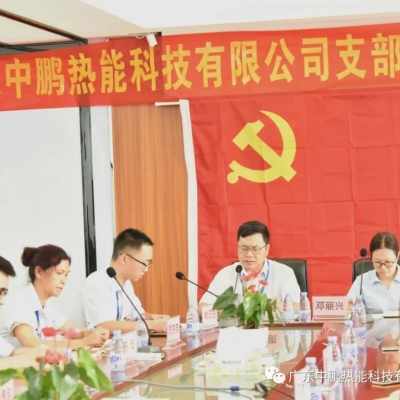广东中鹏热能科技有限公司党支部换届选举工作顺利完成